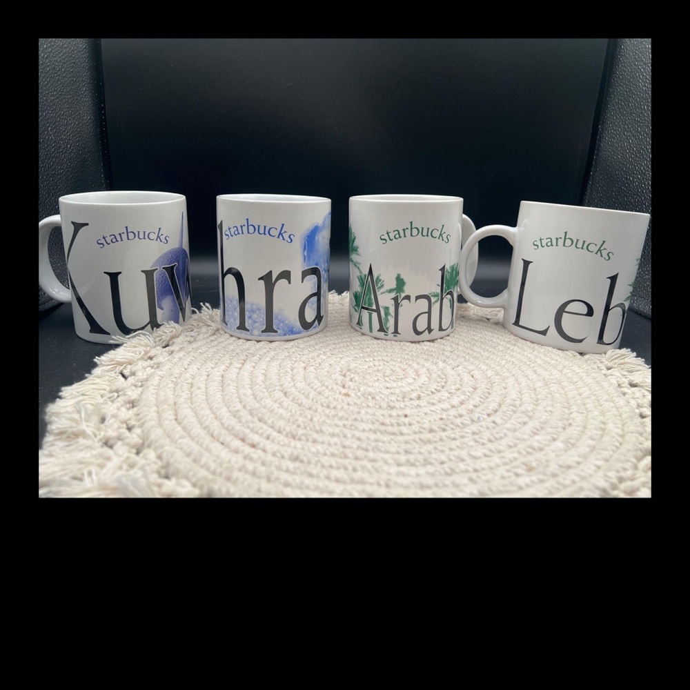 Starbucks Collecter Series 2001 Middle Eastern cities